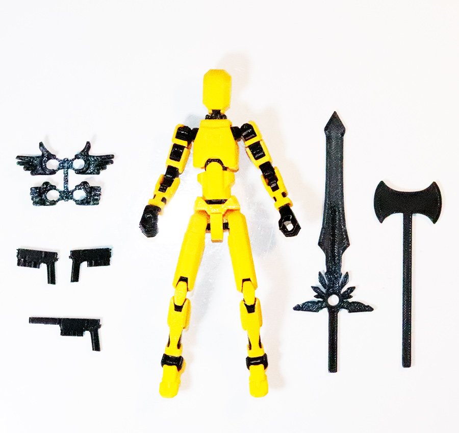 Sarı Dummy13 Aksiyon Figürü