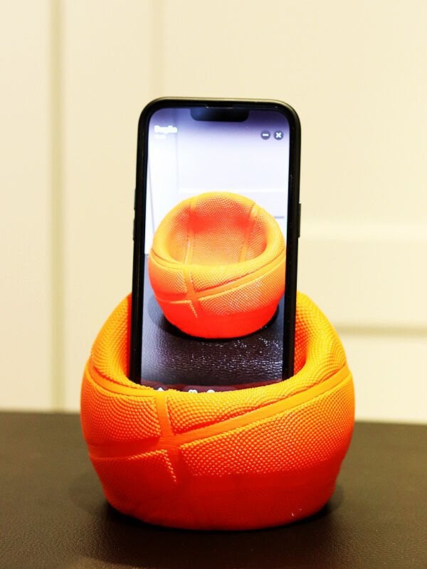 Basket Topu Telefon Tutucu