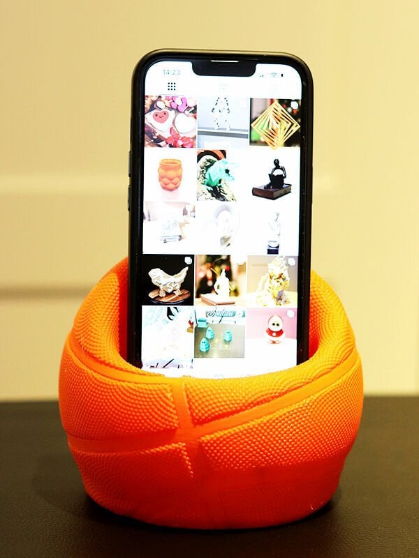 Basket Topu Telefon Tutucu
