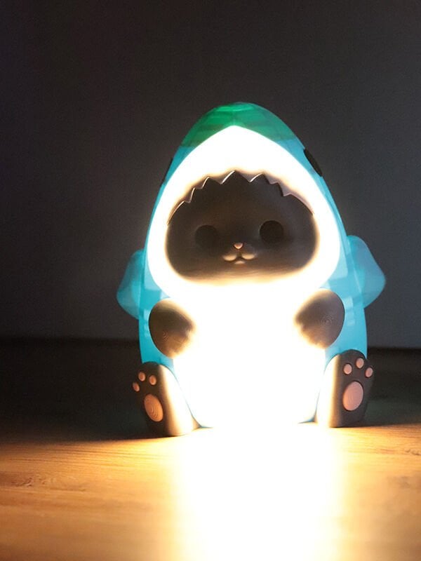 Shark Kitty Gece Lambası