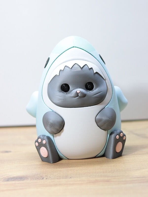 Shark Kitty Gece Lambası