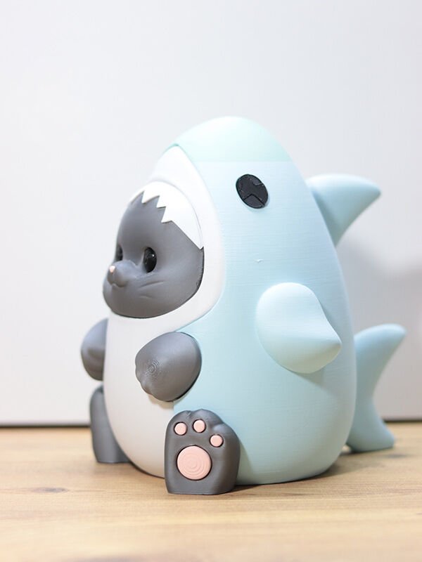 Shark Kitty Gece Lambası
