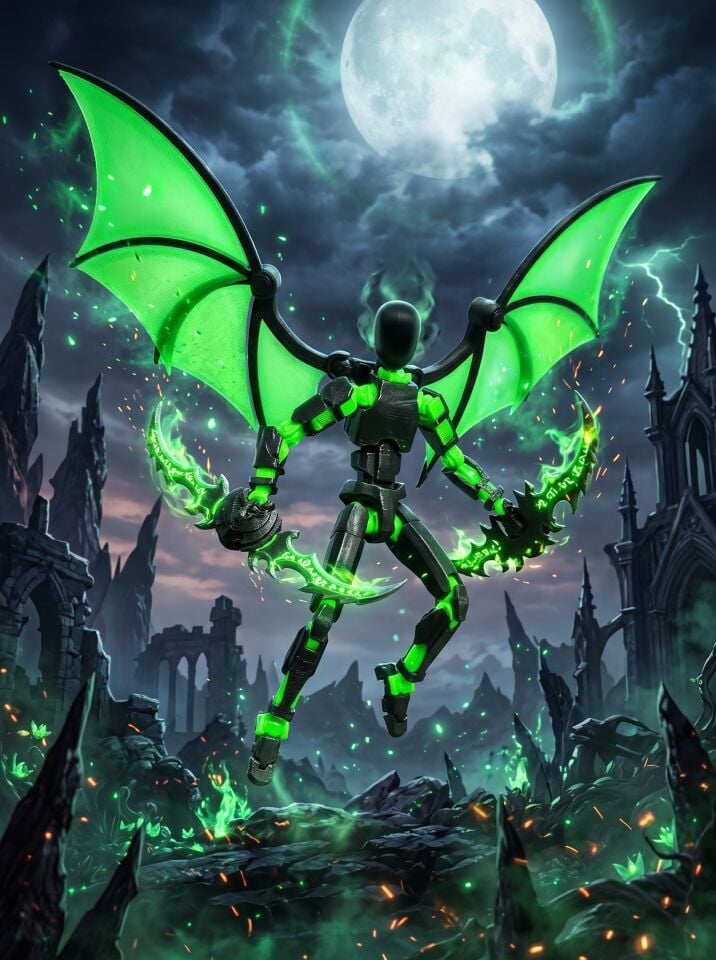 Demon Hunter Dummy13 (Yeşil)