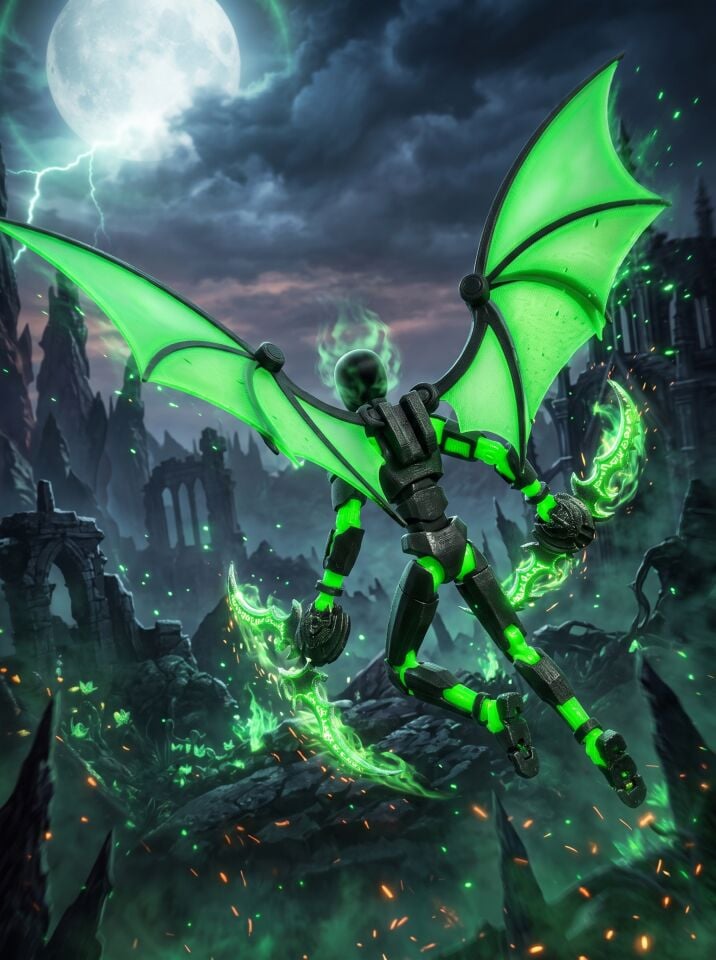 Demon Hunter Dummy13 (Yeşil)